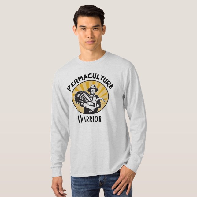Permaculture Warrior T-Shirt (Front Full)