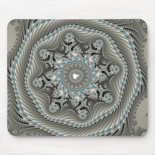 Permafrosting - Fractal Mousepad (Front)