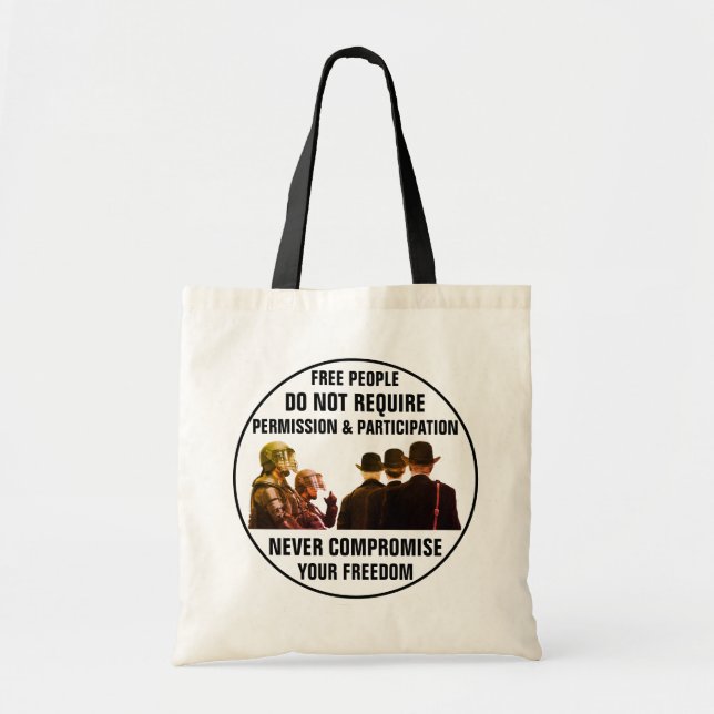 Permission & Participation tote Bag (Front)