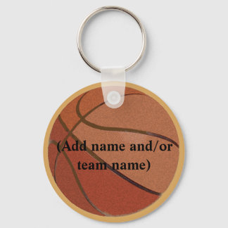 Peronalized Basketball Keychain