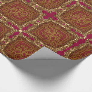 Peronnelle Baroque Glossy Wrapping Paper