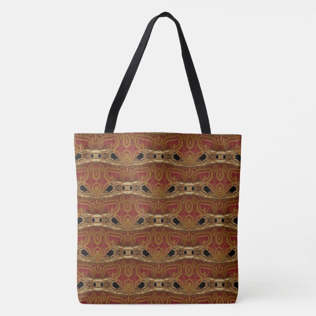 Peronnelle Victoire Baroque Pattern Tote Bag (Front)