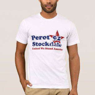 Perot Stockdale 92 Vintage Politics Distressed T-Shirt