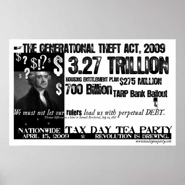 Perpetual Debt Poster (Front)