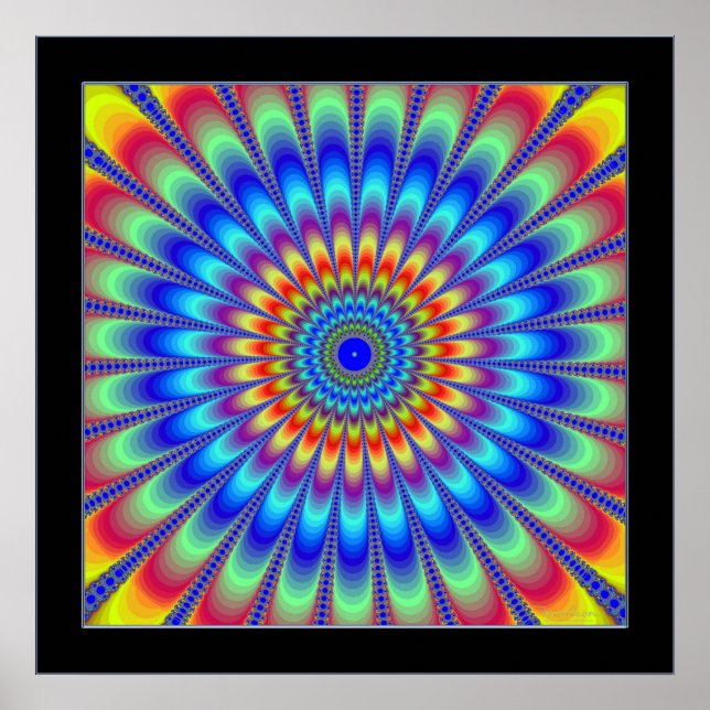 Perpetual Emission of Colours Poster (Front)