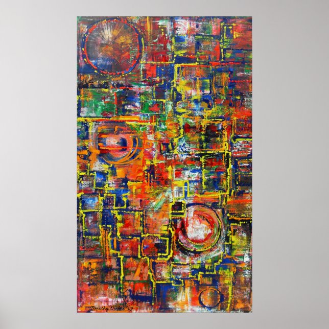 Perpetual Motion I - Canvas Print (Front)
