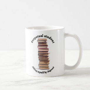 perpetual student basic mug