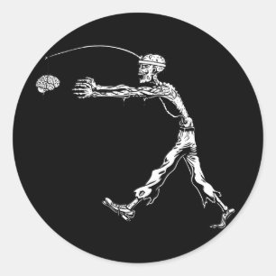 Perpetual Zombie Classic Round Sticker