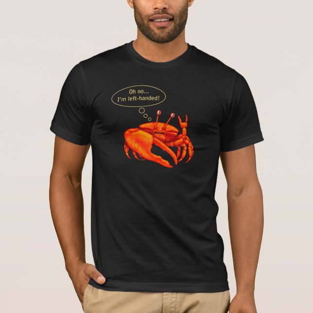 'Perplexed Crab'  T-shirt (Front)