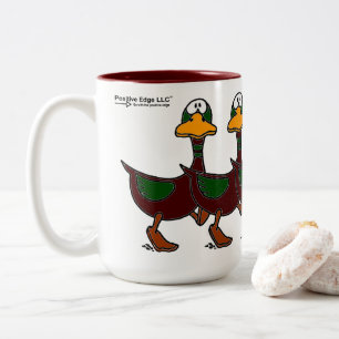Perplexed Ducks Coffee Mug
