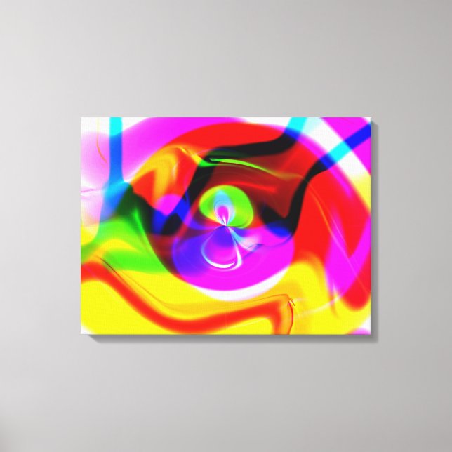 "Perplexing Vortex" Wrapped Canvas (Front)