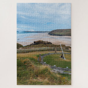 Perranporth Beach and Millennium Sundial Jigsaw Puzzle