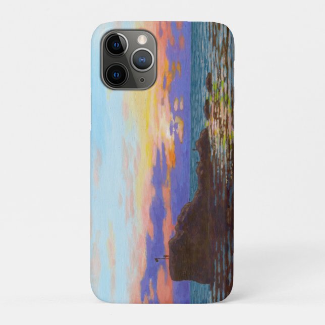 Perranporth beach sunset Case-Mate iPhone case (Back)