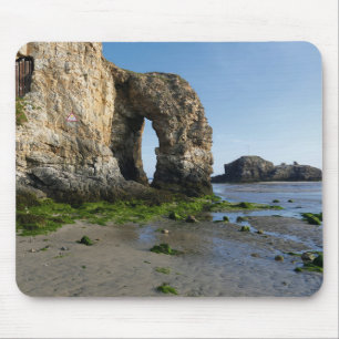 Perranporth Sea Cornwall Coast England Mouse Pad