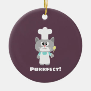 Perrfect! Ceramic Ornament