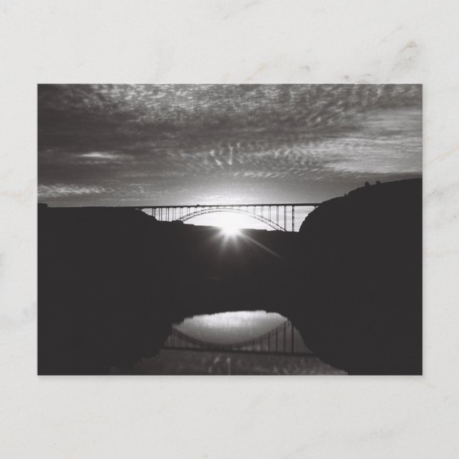 Perrine Bridge over the Snake River Canyon Postcard (Front)