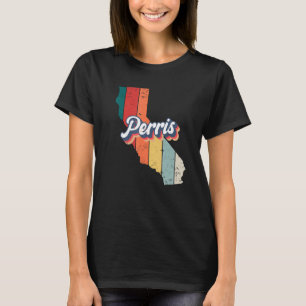 Perris City Retro Vintage Hometown California T-Shirt