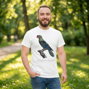 Perroquet a bec couleur sang / Great-billed parrot T-Shirt