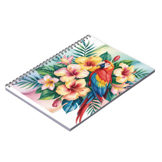 Perroquet exotique notebook
