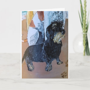 Perros en la Playa Painting by Alfred Fox Card