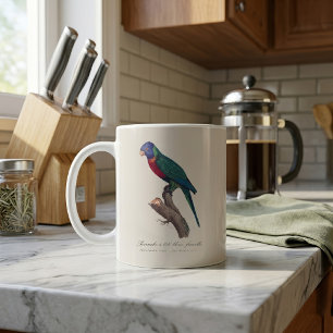 Perruche a tete bleue, femelle / Rainbow lorikeet, Coffee Mug
