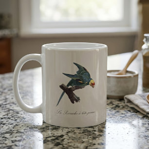 Perruche a Tete Jaune / Carolina parakeet Coffee Mug