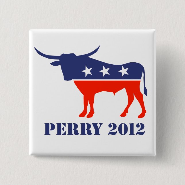 Perry 2012 15 cm square badge (Front)