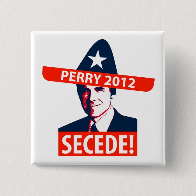 Perry 2012 15 cm square badge (Front)