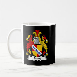Perry Coat of Arms  Family Crest  Coffee Mug