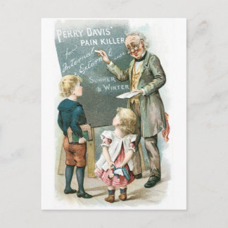 Perry Davis Pain Killer Postcard