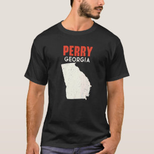 Perry Georgia USA State America Travel Georgian At T-Shirt