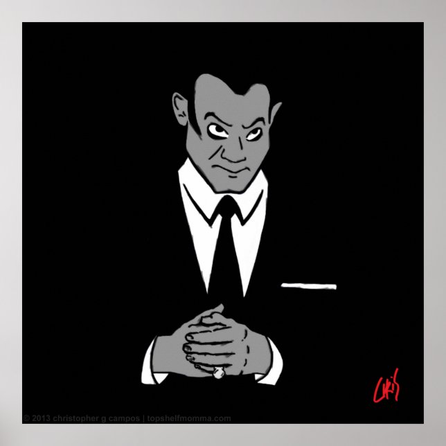 Perry Mason Portrait Poster (Front)