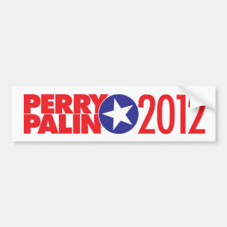 Perry Palin 2012 Star Bumper Sticker