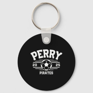 Perry Pirates Soccer Byll 2025  Key Ring