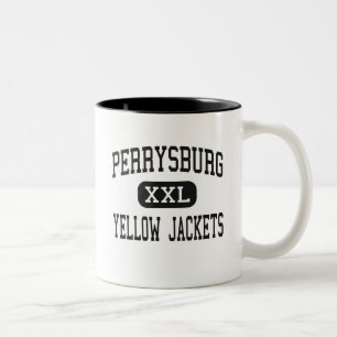 Perrysburg - Yellow Jackets - High - Perrysburg Two-Tone Coffee Mug