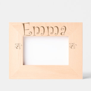 Persalized Photo frame Emma / Picture frame Girl