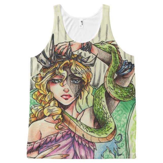 Persefone all over print shirt (Front)