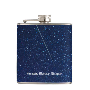 Perseid Meteor Shower Hip Flask