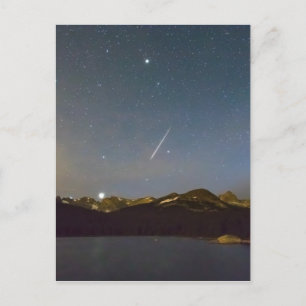 Perseid Meteor Shower Indian Peaks Postcard