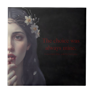 Persephone’s Sovereignty Ceramic Tile