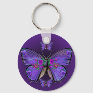Persephone's Butterfly Keychain