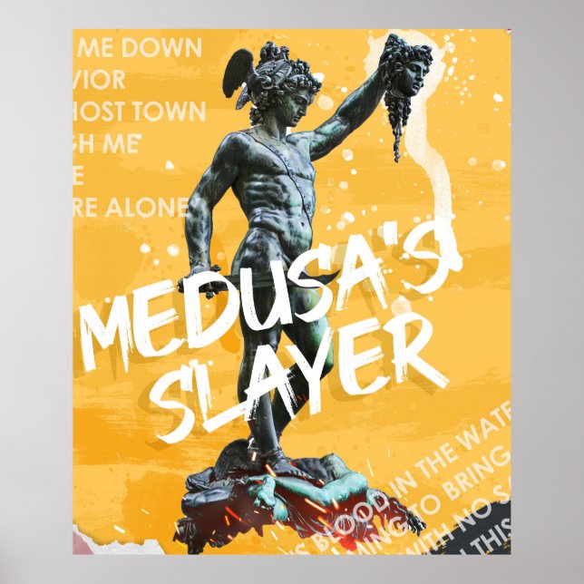 Perseus beheaded the Gorgon Medusa Poster (Front)