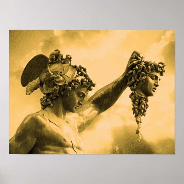 Perseus vs Medusa Poster (Front)