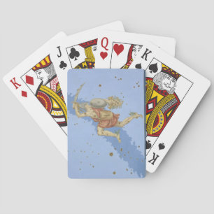 Perseus with the head of Medusa, from 'Uranometria Playing Cards