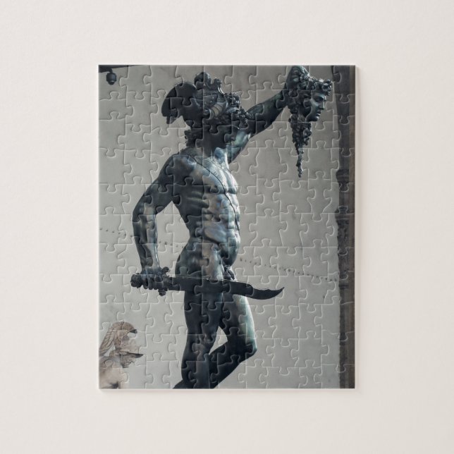 Perseus With The Head Of Medusa Jigsaw Puzzle (Vertical)