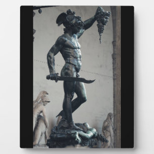 Perseus With The Head Of Medusa Plaque