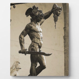 Perseus with the head of Medusa Plaque