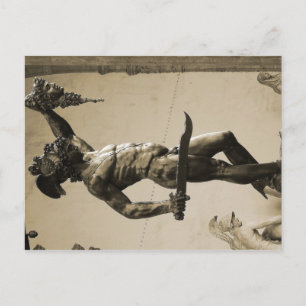 Perseus with the head of Medusa Postcard