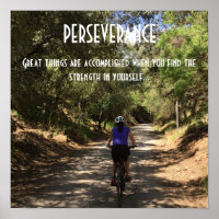 Perseverance Bike Riding Motivational Quote