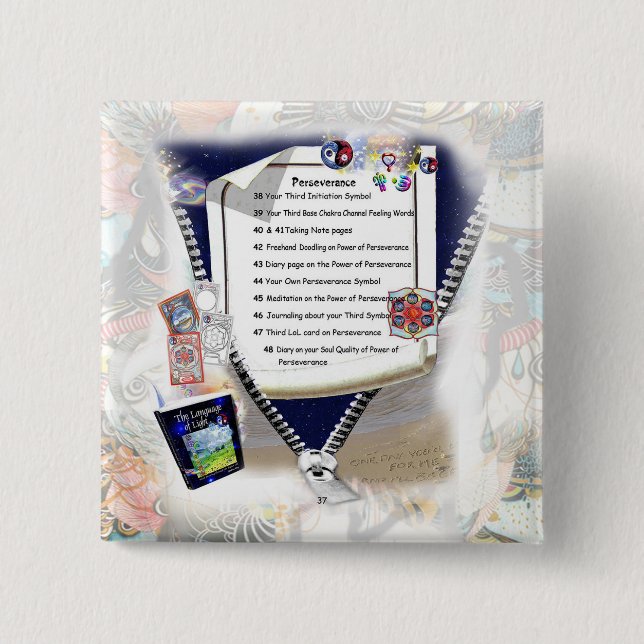 Perseverance Button (Front)